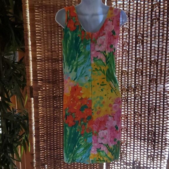 Vintage Jams World Bouquet Burst Dress L - Picture 4 of 8